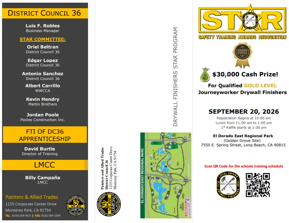 Drywall-STAR-2026-Flyer poster